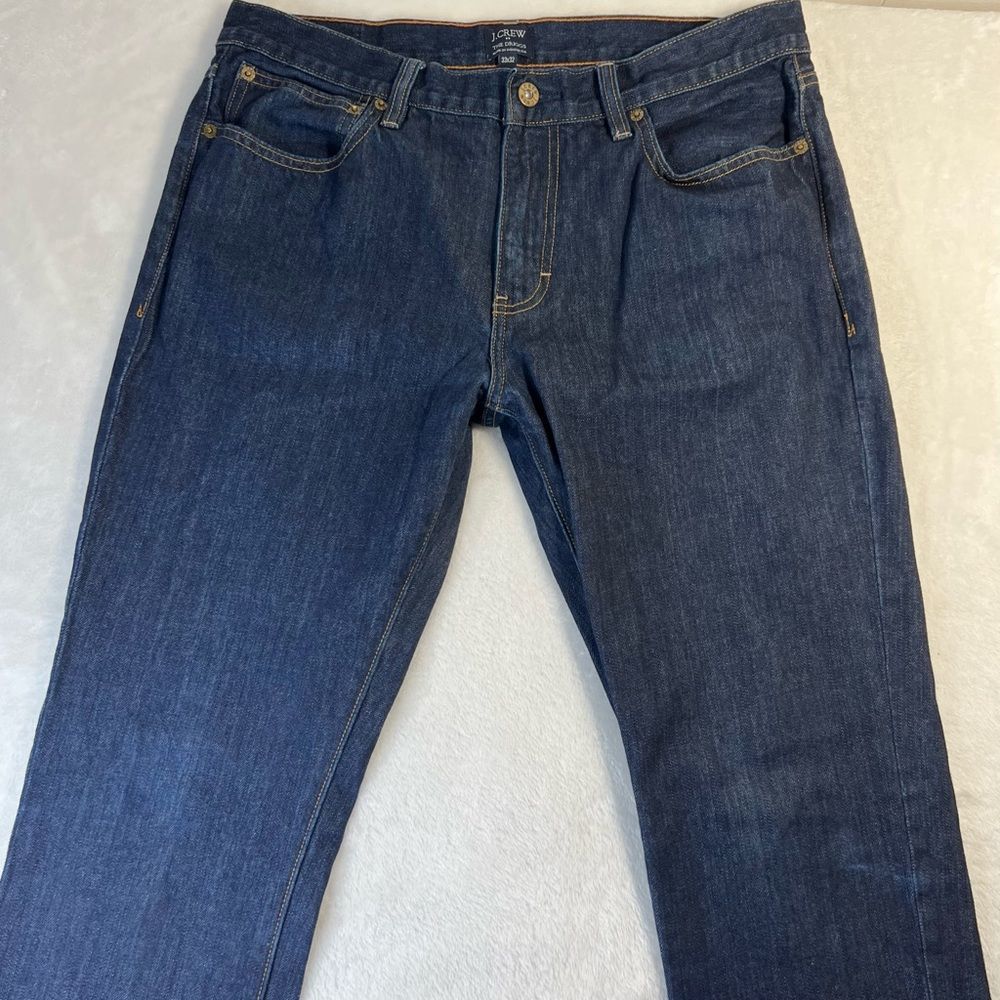 J CREW Driggs Straight Leg Jeans Size 33 X 32